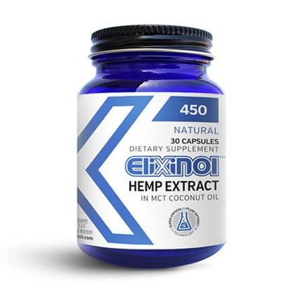 Elixinol Hemp Oil Capsules 450mg