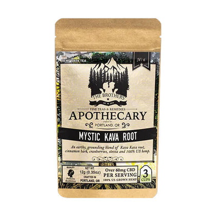 Brothers Apothecary Mystic Kava Root Tea 3-Pack