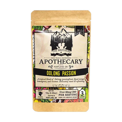 Brothers Apothecary Oolong Passion Tea 3-Pack