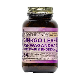 Brothers Apothecary Mental Clarity Capsules - CBD, Ginkgo Leaf, Ashwagandha