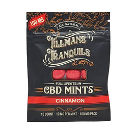 Tillmans Traquills Cinnamon CBD Mints 100mg Pack