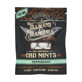 Tillmans Traquills Peppermint CBD Mints 100mg Pack